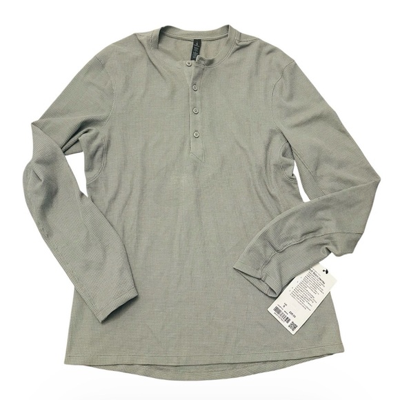 Lululemon Shift Stitch Henley
Heathered Core Medium Grey Men’s Small NWT - Picture 3 of 9